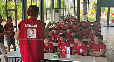 Türk Kızılay yaz boyunca 53 ilden gençleri ağırlıyor 