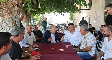 Başkan Demirçalı’dan Doğankent’te esnaf ziyareti