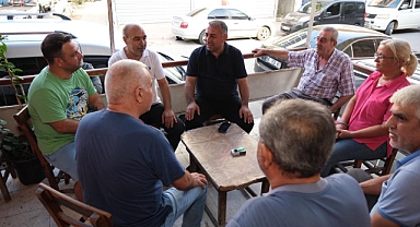 Geçer, pazar gününü hemşehrilerini dinleyerek geçirdi