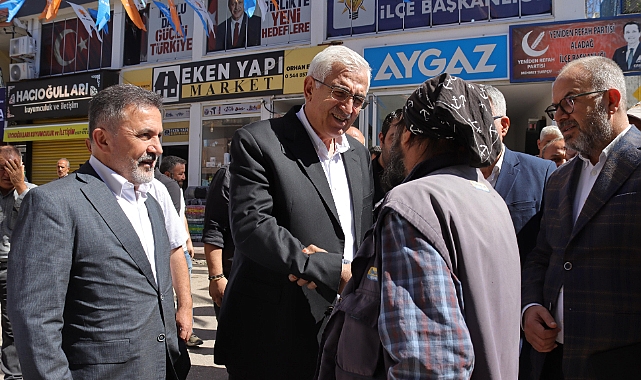 Öz ve Dağlı ilçe teşkilatları ile buluştu