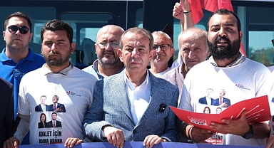 Özgürlük Yürüyüşü başlatan gençler Düzce’ye ulaştı