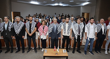 Çukurova Üniversitesinde “İlk Dersimiz Gazze”