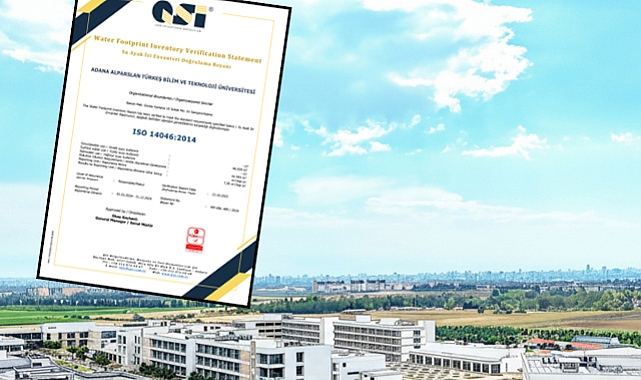 Dünya’nın İlk Su Ayak İzi Belgeli Üniversite: ATÜ