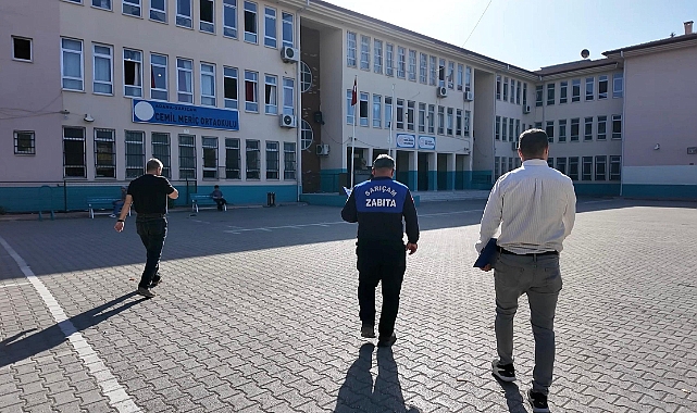 Sarıçam'da okul kantinlerine denetim