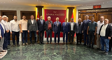 Ziraat Odaları başkanlarından Vali Köşger’e ziyaret