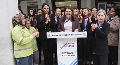 Büyükşehir’in kadın çalışanlarından basın açıklaması