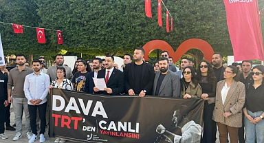CHP'li gençler: İmamoğlu davası TRT'den yayınlansın