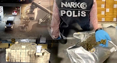 Derince Limanı'nda uyuşturucu operasyonu