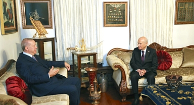 Erdoğan Bahçeli'yi ziyaret etti