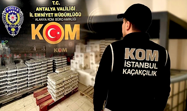Sahte içki operasyonları: 179 kişi hakkında işlem