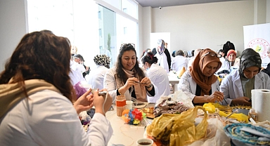 “Atıktan Sanata”  el sanatları kursu 