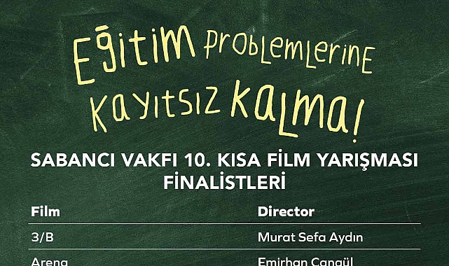 Sabancı Vakfı film yarışmasında finalistler belli oldu