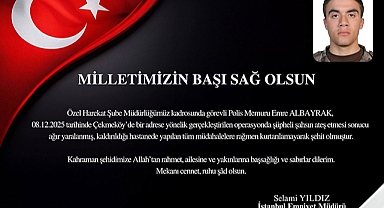 Yaralı polis kurtarılamadı