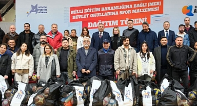 500 okula spor malzemesi desteği