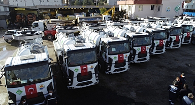 ASKİ’nin araç ve iş makinesi filosu güçlendi