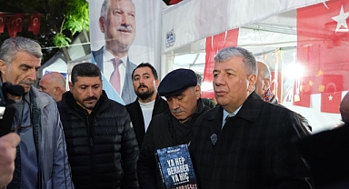 Balbay'dan Adana'da adalet nöbeti çadırına ziyaret 