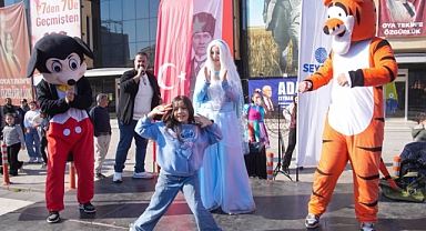 Seyhan'da çocuklara unutulmaz tatil şenliği