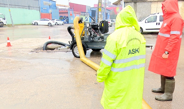 ASKİ’den su taşkınları açıklaması!