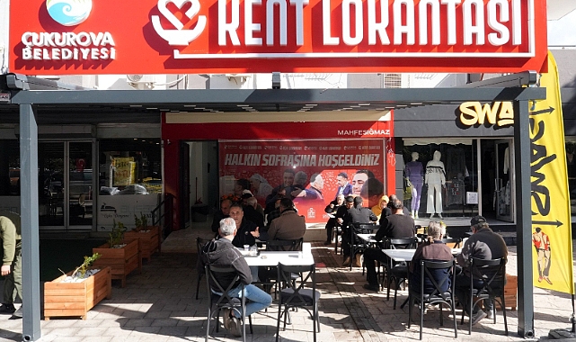 Çukurova Kent Lokantaları hizmete açıldı