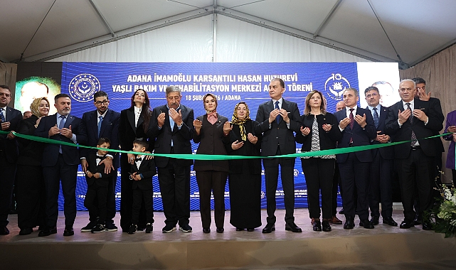 İmamoğlu Karsantılı Hasan Huzurevi hizmete açıldı