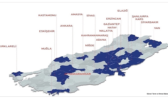 Organize tarım bölgesi sayısı 45’e ulaştı