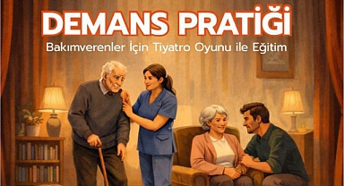 Alzheimer farkındalığı için tiyatro etkinliği