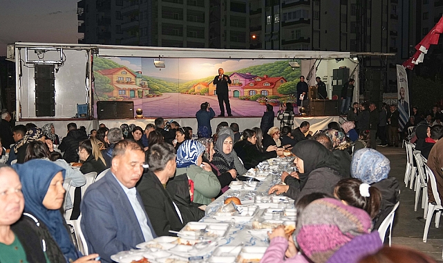 Büyükşehir’den Kozan’da iftar buluşması