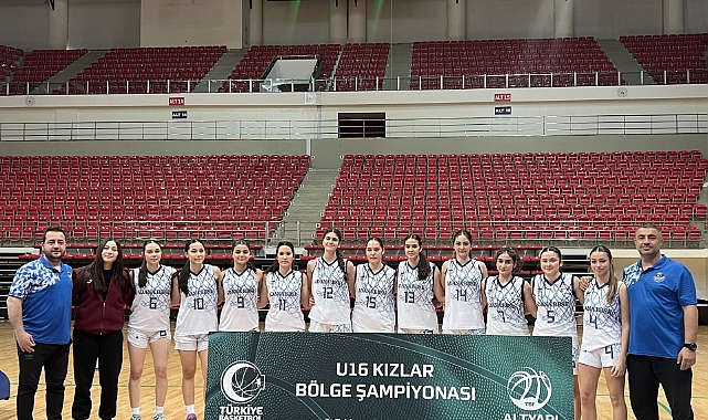 Büyükşehir U 16 Kızlar Takımı Bölge Şampiyonu
