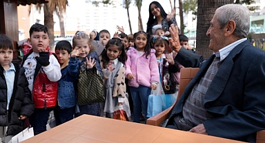 Çukurova’da miniklerden yaşlılara anlamlı ziyaret