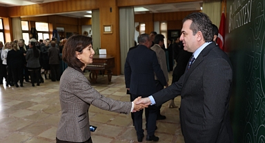 Çukurova Üniversitesi'nde bayramlaşma