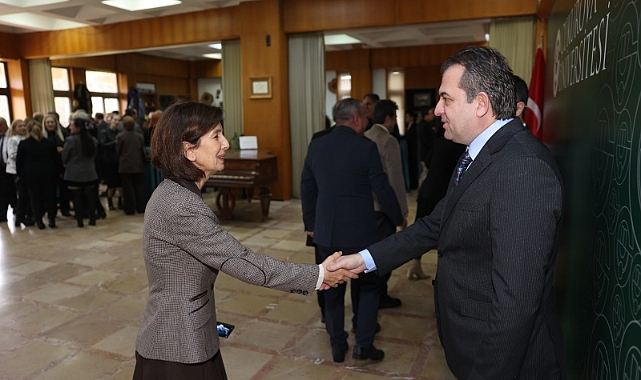 Çukurova Üniversitesi'nde bayramlaşma