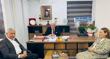 Şevkin ve Sümer’den ÇGC’ye “Hayırlı Olsun” ziyareti