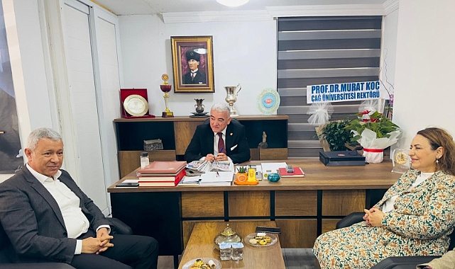 Şevkin ve Sümer’den ÇGC’ye “Hayırlı Olsun” ziyareti