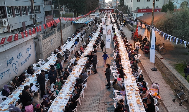 Yeşilyuva'da gönülleri b uluşturan iftar