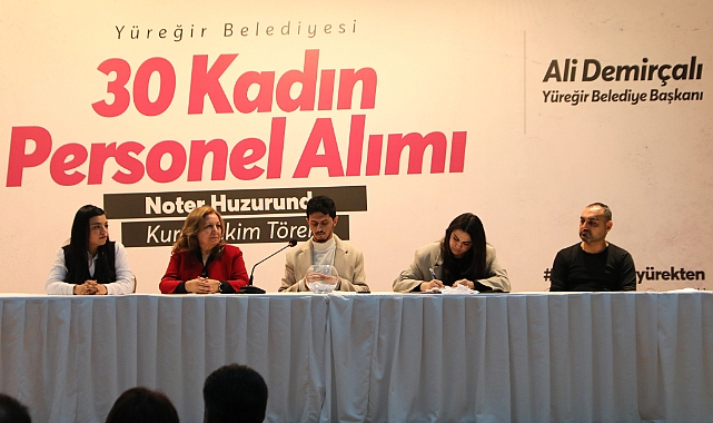 Yüreğir Belediyesi’nden kadın istihdamına destek