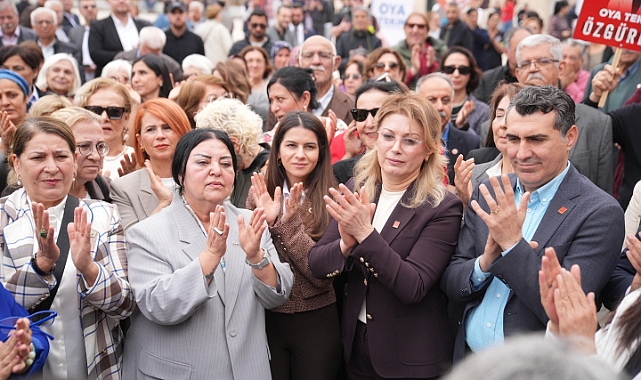 Başkan Oya Tekin'e destek toplantısı