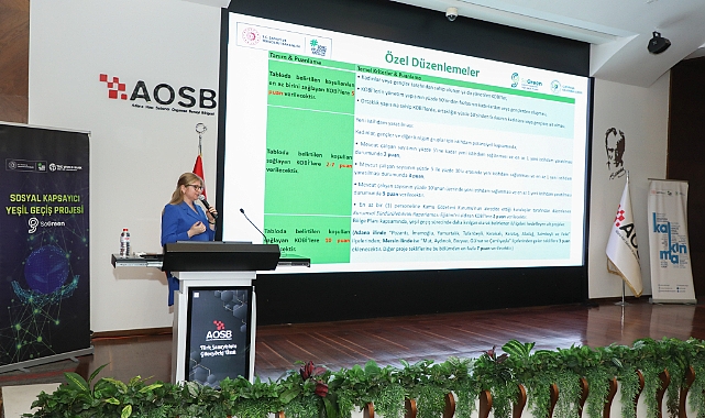 Sanayicilere Yeşil Geçiş Çağrısı