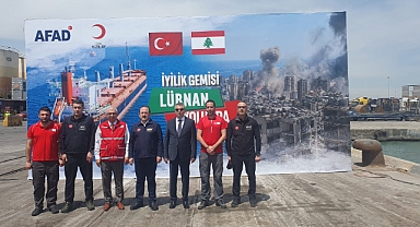 Türk Kızılay’dan Lübnan’a yardım seferberliği