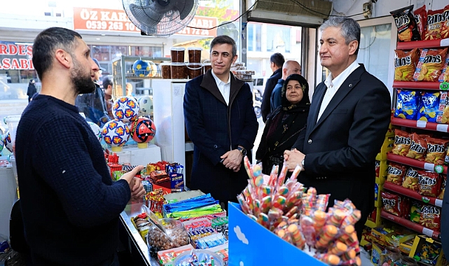 Vali Yavuz'dan Yüreğir esnafına ziyaret