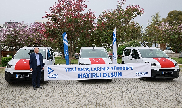 Yüreğir'e 3 yeni araç daha