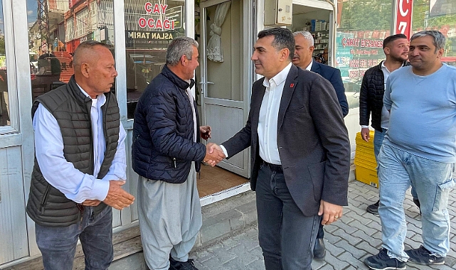 Anıl Tanburoğlu Karaisalı’da vatandaşlarla buluştu