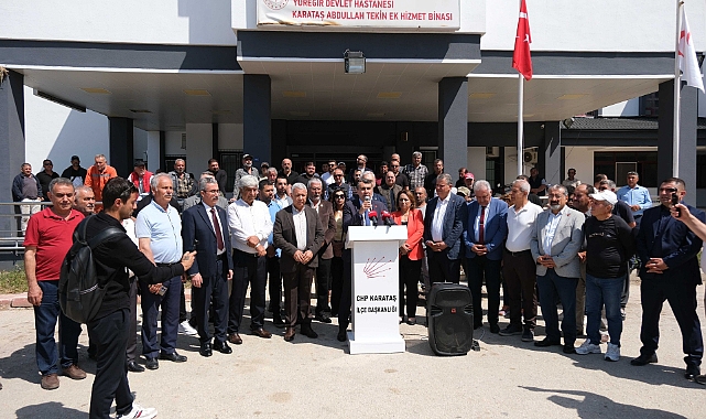 Tanburoğlu: Karataş Devlet Hastanesi halkındır, satılamaz
