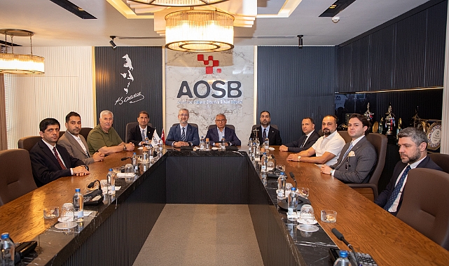AOSB Yönetimi Ukrayna heyetini ağırladı