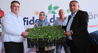Büyükşehir’den Aladağ üreticisine 400 bin domates fidesi