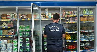 Ceyhan Belediyesi’nden Zincir Marketlere Denetim