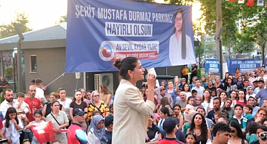 Şehit Mustafa Durmaz Parkı hizmete açıldı 