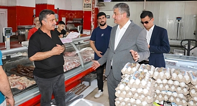 Vali Yavuz, Seyhan'da esnafla buluştu