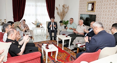 15 Temmuz şehitlerinin ailelerine ziyaret
