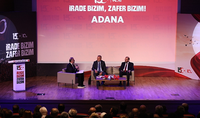 Ç.Ü'de “İrade Bizim, Zafer Bizim!” paneli 