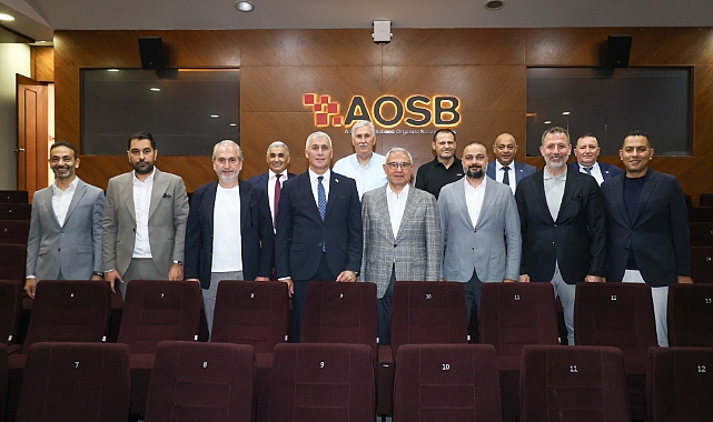 KKTC'li Bakan'dan AOSB’ye ziyaret
